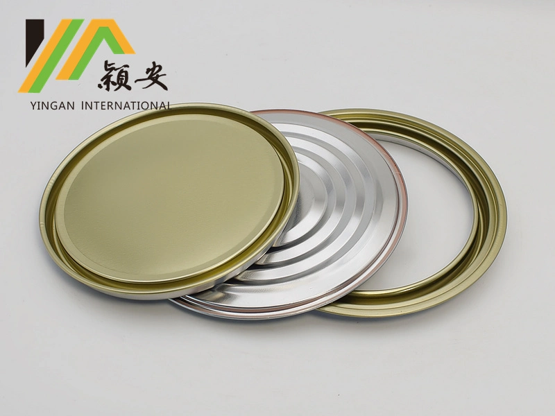 China Supplier of Tin Can Component Tinplate Bottom Ring Lid Metal Paint Can Component