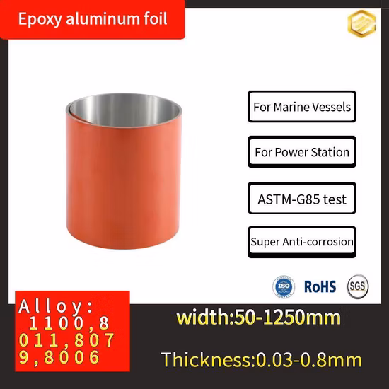 Usine 1100/1030b/3102/8011 feuille d'aluminium pour échange thermique à haut rendement